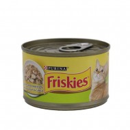 فريسكيس معلبات طعام قطط سمك مع لحم التونا الاحمر فى الجيلى   155 جرام