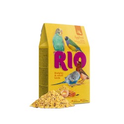 ريو اغذيه باضافه البيض للببغاء وطيور الزينه
