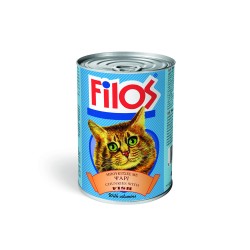 فيلوس معلبات طعام رطب للقطط بطعم السمك